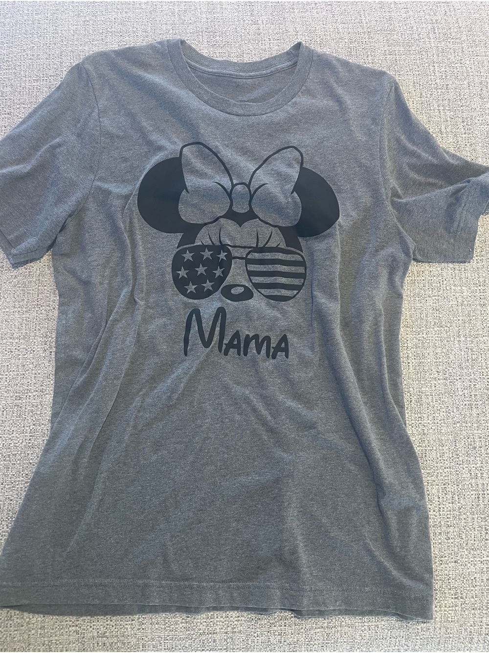 American Apparel Gray 'Mama' Graphic Tee